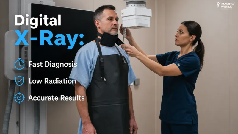 Digital X Ray Fast Diagnosis Low Radiation And Accurate Results