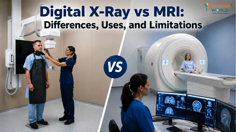 Digital X-Ray vs MRI: Differences, Uses, and Limitations