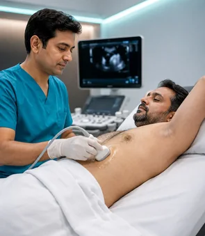 Liver Elastography at Imaging World Diagnostic Centre, Bopal Ahmedabad